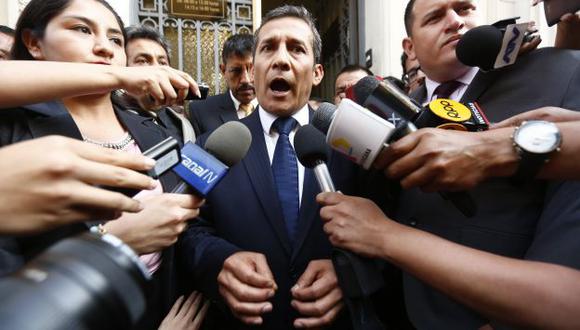 Ollanta Humala asistirá el viernes a la comisión de Defensa del Congreso. (Piko Tamashiro)