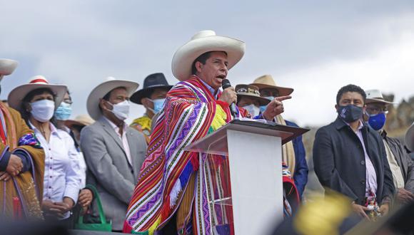 Pedro Castillo anunció la creación de Gabinete de desarrollo agrario.  (Foto: Presidencia)