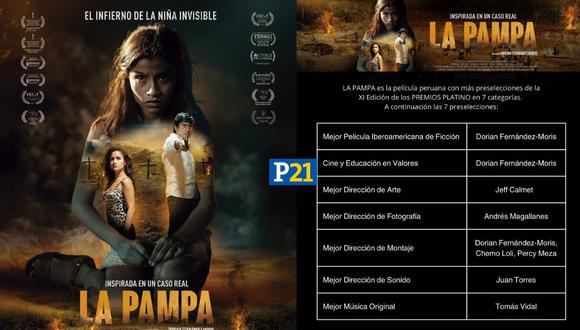 'La Pampa' lidera preselecciones peruanas en los Premios Platino 2024