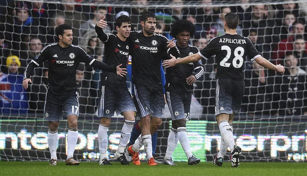 Chelsea goleó 3-0 al Crystal Palace y reafirma su recuperación en la Premier League. (Reuters)