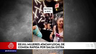 EE.UU: Mujeres atacaron negocio de comida rápida porque no les dieron salsa extra