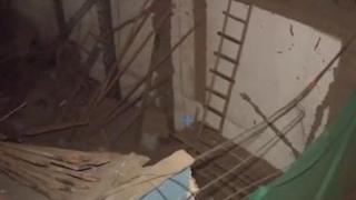 Esposos salvan de morir tras derrumbe de pared en quinta de Barrios Altos [VIDEO]