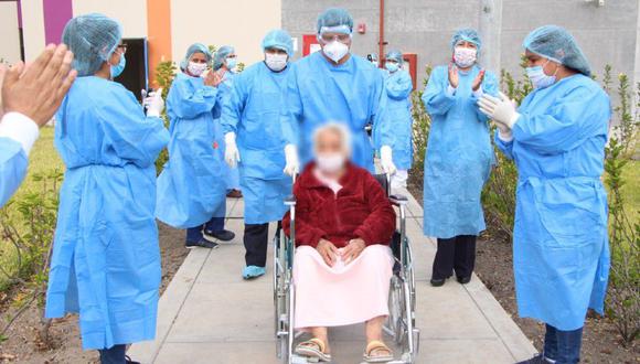 Mujer de 82 años es la primera paciente en superar el COVID-19 en la provincia de Huanta. (Foto: Captura de video)