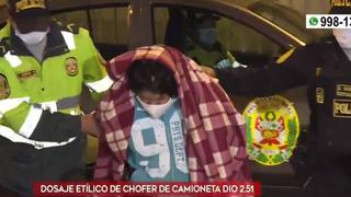 Chofer que embistió mototaxi y causó muerte de niño en Chorrillos estaba ebrio [VIDEO]