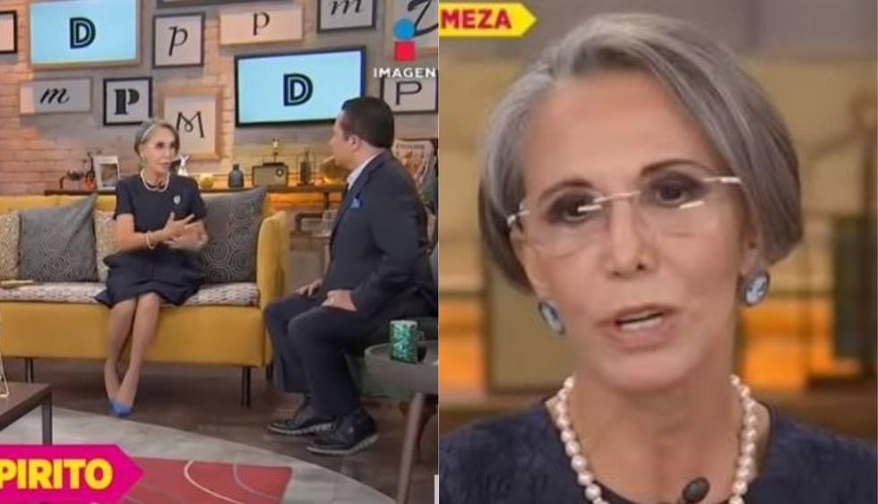 Florinda Meza sobre la falta de acuerdo entre Televisa y la familia Gómez: “Estoy fuera de eso por una extraña razón”. (Foto: captura de video)