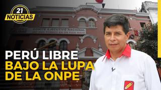 Perú Libre bajo la lupa de la ONPE