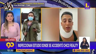 Sunafil inspecciona set de grabación de EEG tras accidente de Elías Montalvo