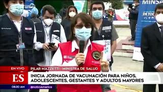 Pilar Mazzetti pide calma a la población tras casos de difteria en Lima