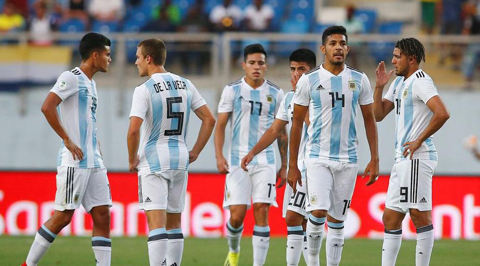 Ecuador se impuso 2-1 a Argentina por el hexagonal del Sudamericano Sub 20 (EFE)