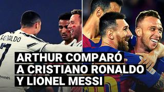 Cristiano Ronaldo y Lionel Messi: Arthur explicó cómo ejercen el liderazgo en el vestuario
