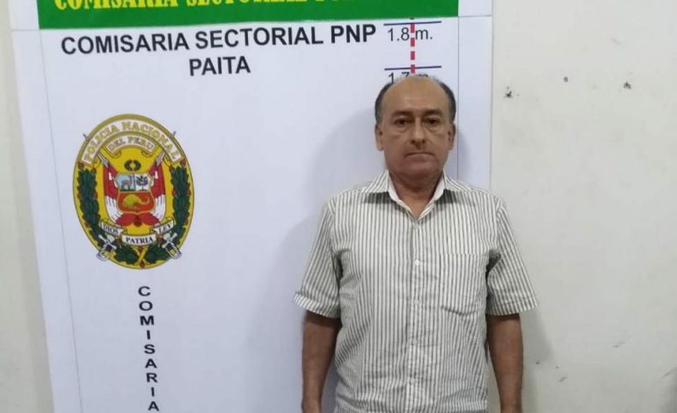 Wilman Jacinto Vallejos Ríos (56) fue acusado de mezclar vidrio molido en el almuerzo de su pareja en Piura. (USI)