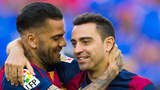  Xavi Hernández se despidió de Dani Alves que se marcha de Barcelona: “Eres un ejemplo”