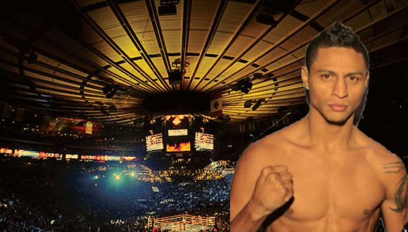 Jonathan Maicelo pelea hoy frente a Ray Beltrán en el Madison Square Garden de Nueva York. (USI)