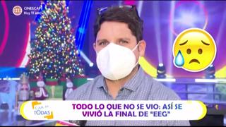 Gian Piero Díaz rompió en llanto al revelar detalles de su salida de EEG: “Ha sido una decisión dura”
