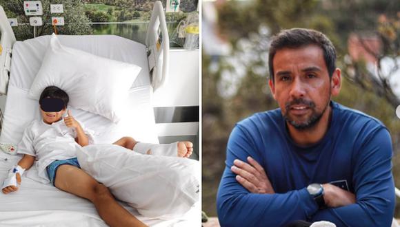 Martín Arredondo afronta una difícil situación por el ataque que sufrió su hijo de 6 años por un perro, el pasado jueves. (Instagram).