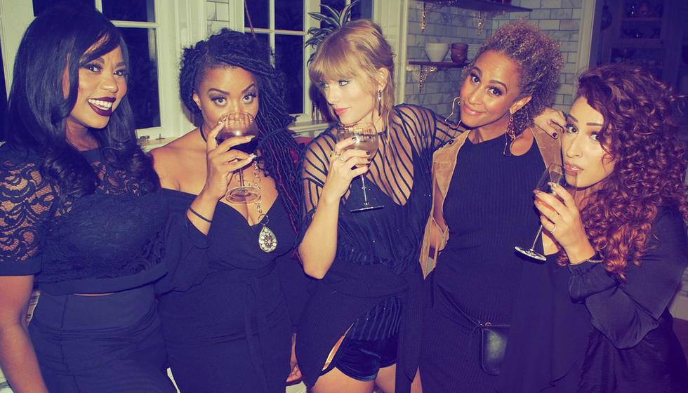 La cantante Taylor Swift celebró a lo grande su fiesta tras los AMAs. (Foto: @taylorswift)