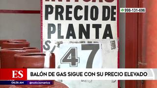 Vendedores ambulantes la pasan mal por el precio elevado del balón de gas
