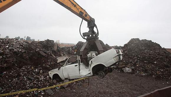 Comenzará con la destrucción de 16 vehículos antiguos. (Andina)