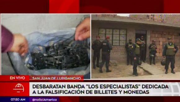 Hay 14 detenidos. (Foto: Captura/América Noticias)