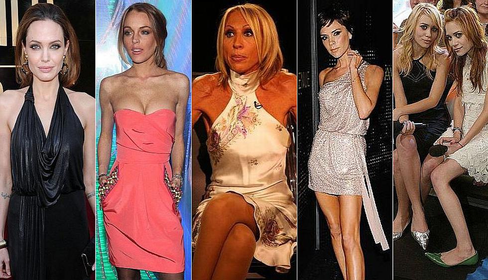 Laura Bozzo y otras famosas que han sufrido anorexia. (USI)