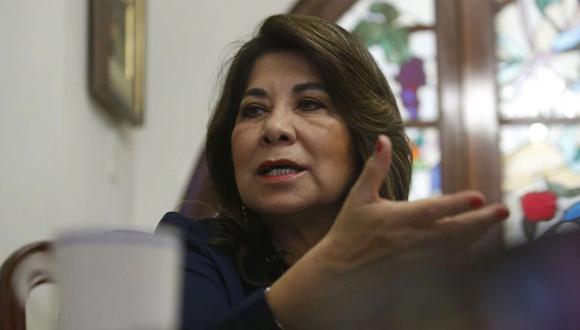 Martha Chávez señaló que se debe respetar el debido proceso para el excongresista Víctor Albrecht. (Foto: GEC)