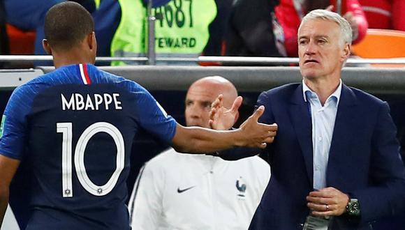 Kylian Mbappé: entrenador de Francia hablará con él tras su expulsión en la Ligue 1. (Reuters)