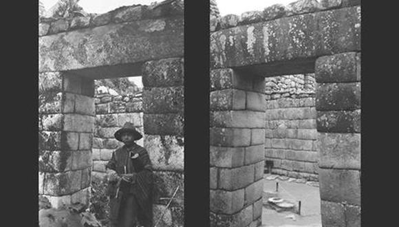 Fotografías comparativas de Machu Picchu (Ministerio de Cultura)