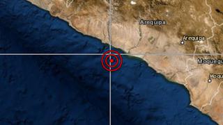 Arequipa: sismo de magnitud 4,8 se reportó en Camaná, señaló el IGP