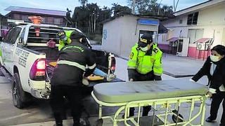 Huánuco: efectivo policial fallece tras despistar su motocicleta cuando se dirigía a su trabajo