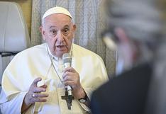 El papa Francisco afirmó que “matar no es humano” al referirse sobre la eutanasia