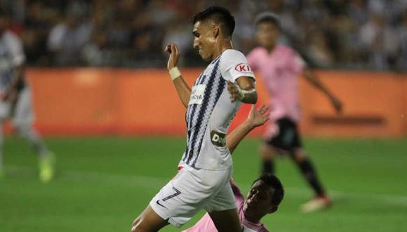 José Manzaneda fue titular en Alianza Lima en el debut ante Sport Boys. (Foto: GEC)