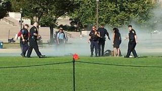 EEUU: Murió el hombre que se prendió fuego cerca del Capitolio