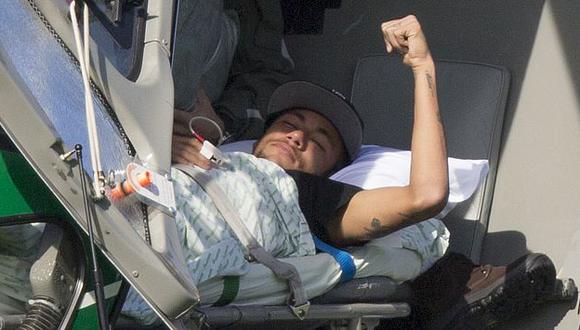 CBF denunciará a médicos que sugirieron a Neymar realizarse infiltraciones. (AP)