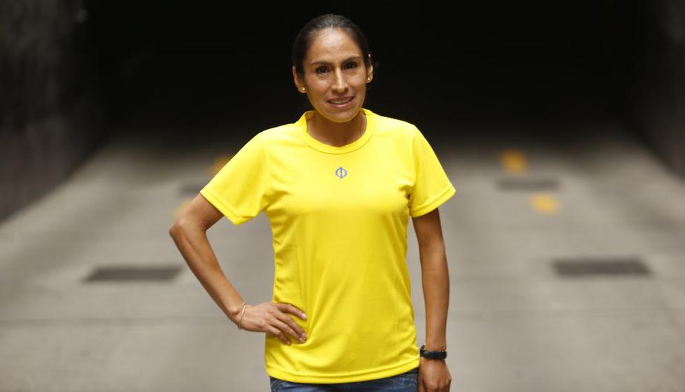 Gladys Tejeda quedó entre las 15 mejores en la maratón femenina de Río 2016. (Roberto Cáceres/Perú21)