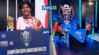 Perú es campeón regional de EA Sports Fifa 23 Copa Amateur