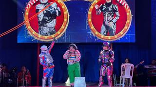 “Robotín” y “Robotina” presentan el Circo de las Estrellas en el Callao