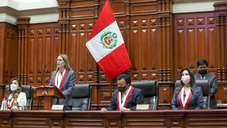 Presidenta del Congreso citó a parlamentarios para la ceremonia de toma de mando de Pedro Castillo