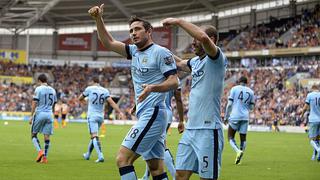 Manchester City venció 4-2 al Hull City con gol de Frank Lampard