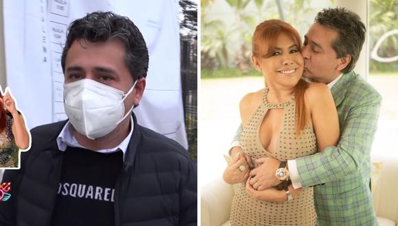 Alfredo Zambrano afirmó que fue complicado retomar su relación con Magaly Medina. (Foto: Captura Willax TV / Instagram @magalymedinav)