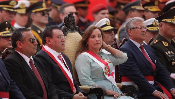 Presidenta participó en la ceremonia de aniversario de la operación Chavín de Huántar. (Foto: GEC).