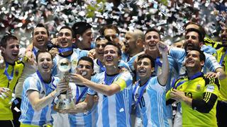 Argentina vence 4-2 a Rusia y es campeón del mundo de Futsal [Video]