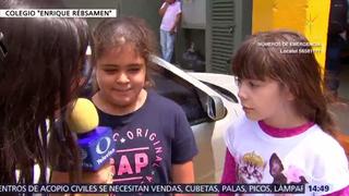Niña del colegio Rébsamen sobre Terremoto en México: "Todo era polvo y no podía ver nada"