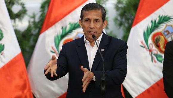 Ollanta Humala bloqueo el tratado de extradición con Francia ( Perú21/Luis Gonzales)