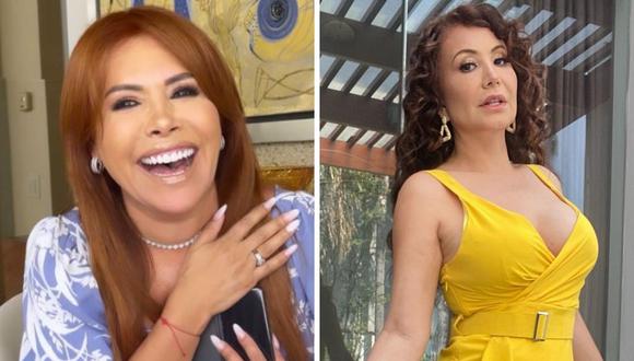 Magaly Medina arremetió contra Janet Barboza tras recordarle lío amoroso con exgerente de televisión. (Foto: Instagram)