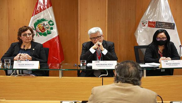 Luis Rivera ocupó el cargo de viceministro de Transportes desde junio. (foto: Difusión)