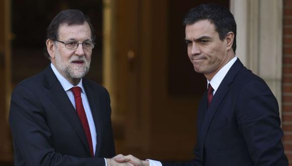 Le da la espalda. Pedro Sánchez asegura que buscará un cambio en España. (AFP)
