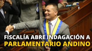 Fiscalía abre indagación a parlamentario andino