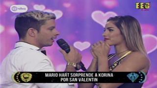 Korina Rivadeneira lloró tras escuchar 'confesión de amor' de Mario Hart [Video]