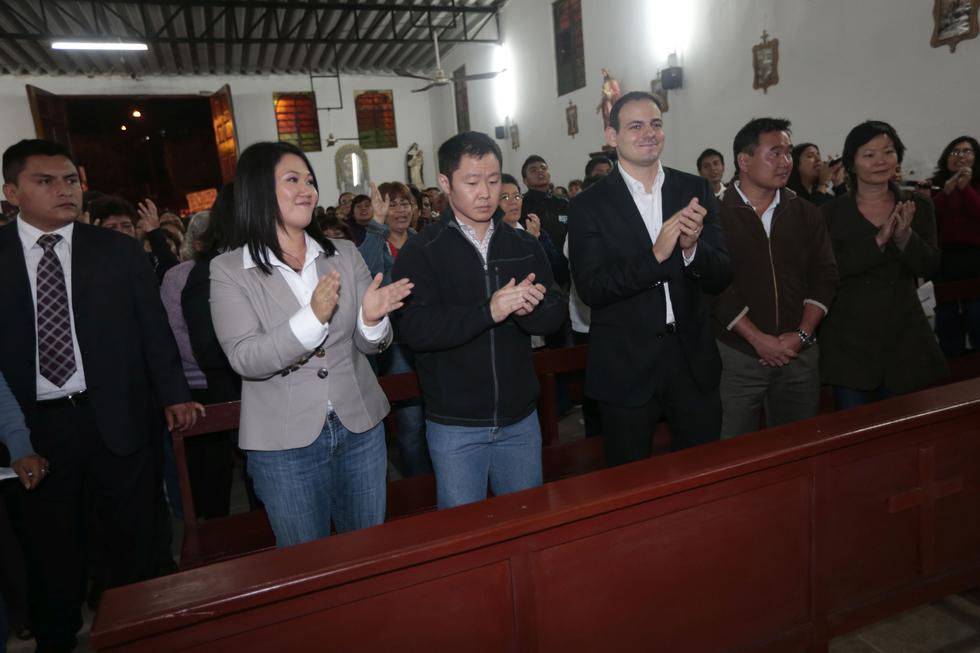 Keiko y Kenji Fujimori demuestran las distancias que existen entre dos hermanos. (Perú21)