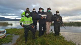 Coronavirus en Perú: Utilizan drones para reforzar vigilancia en el límite fronterizo de Puno-Bolivia